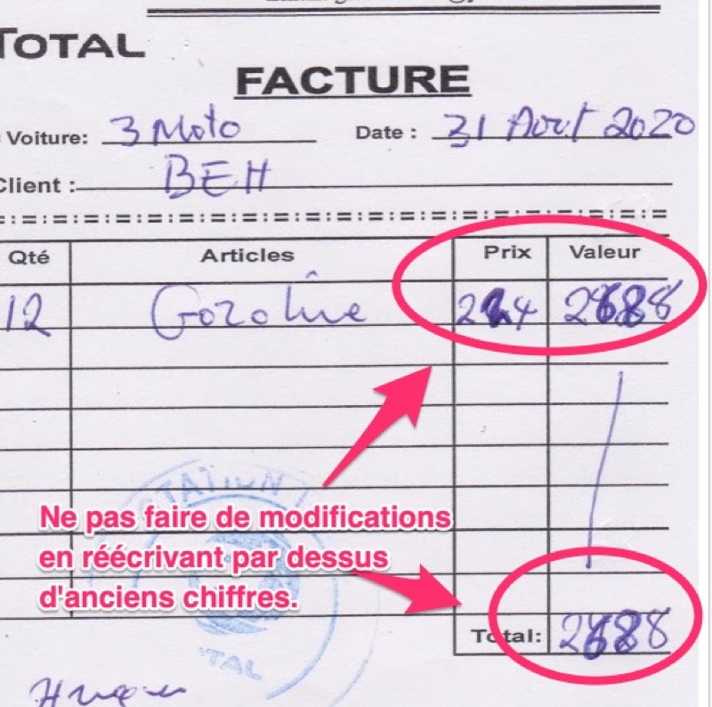 Ne pas réécrire par-dessus des informations existantes